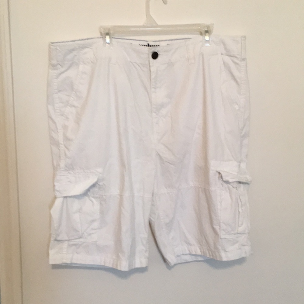 Urban pipeline cargo shorts white size 40